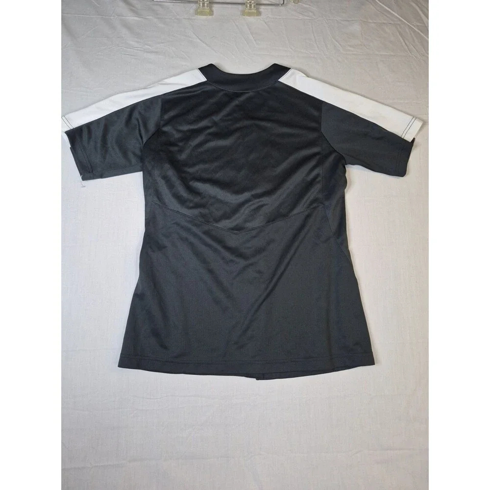 Nike Softball Jersey Womens Size Medium Gray Stock Vapor Pro Short Sleeve
